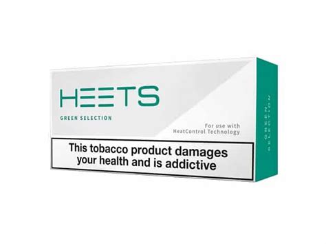 iQOS HEETS Green x 10 (Carton) (200 HEETS) - Heat Not Burn