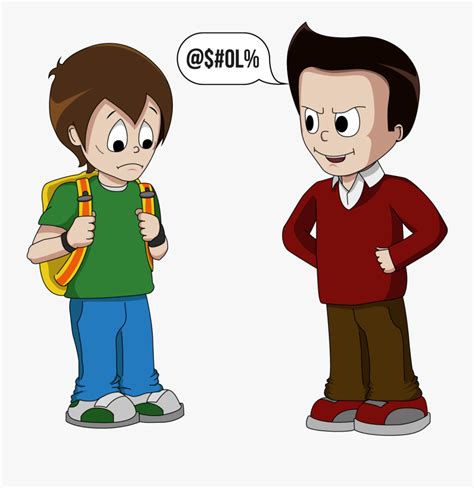 Verbal Bullying Clip Art