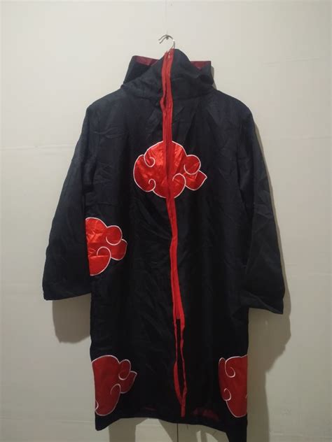 Akatsuki cloak cosplay costume 1, Men's Fashion, Coats, Jackets and ...