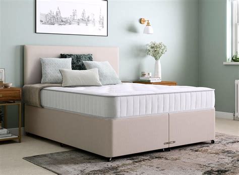 Classic Divan Base 4'0 Small double BEIGE in 2020 | Under bed storage ...