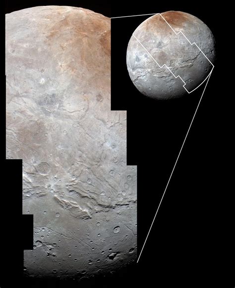 New Horizons: Charon moon seen in super detail - BBC News