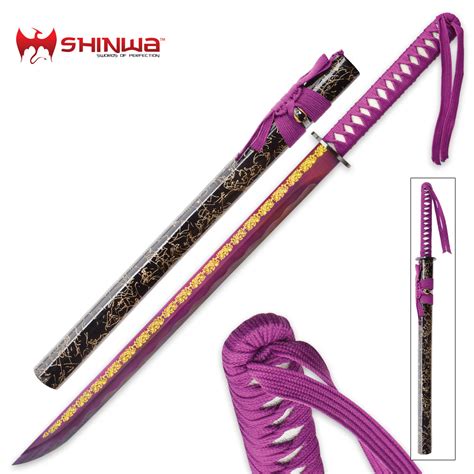 Shinwa Purple Empress Short Samurai Sword