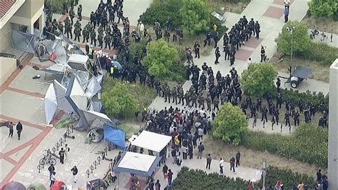 UC Irvine protest escalates as demonstrators occupy campus building, police make arrests - KVNU ...