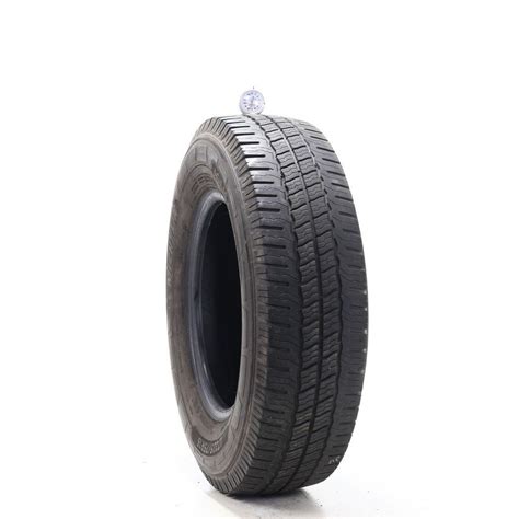 Set of (2) Used LT 225/75R16 Michelin Agilis CrossClimate 115/112R E - 7.5-9/32 | Utires