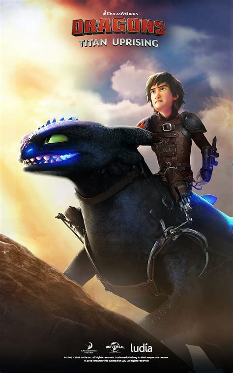 Hiccup and Toothless, how to train your dragon, httyd, HD phone ...