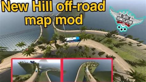 Hill Off-Road Map - Mods for Bus Simulator Indonesia / BUSSID