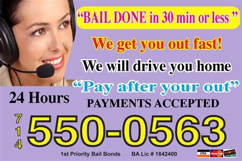 Bail Bonds in Orange County, California – 1st Priority Bail Bonds