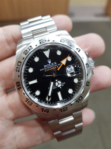 Rolex Explorer II Black Dial 42mm 216570 year 2016 | SWISS HOUR