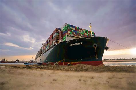 The Infamous Ship Stuck in the Suez Canal Has Been Freed | V Man