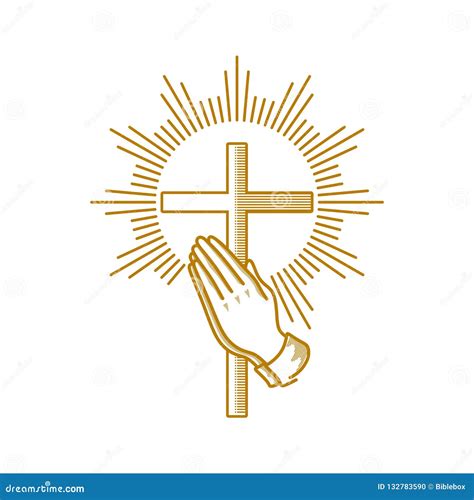 Christian Symbols. Illustration Of The Jesuit Order. The Society Of Jesus Is A Religious Order ...