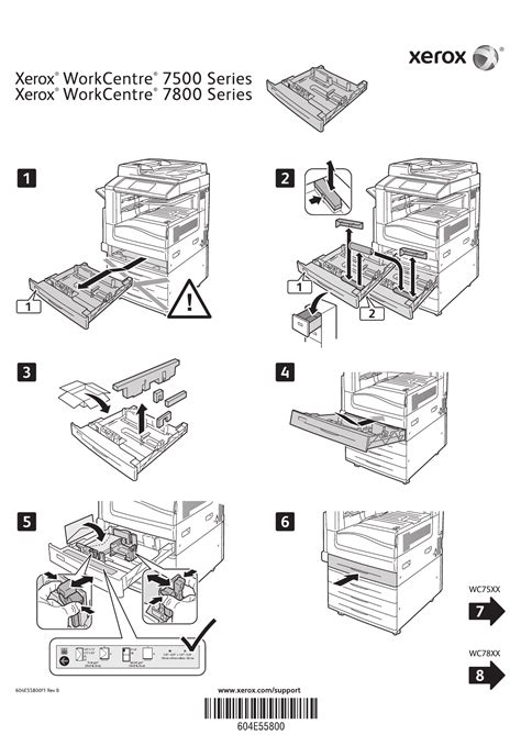 Xerox 7830/7835/7845/7855 Installation guide | Manualzz