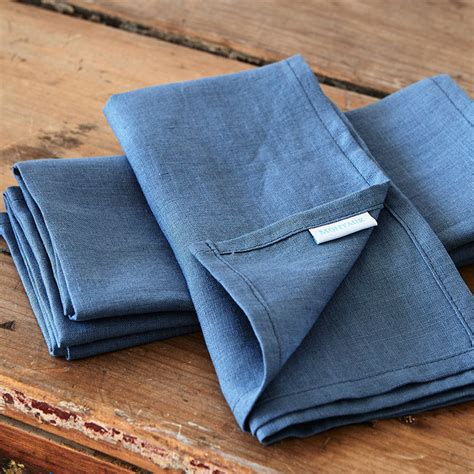 Vintage Denim Blue Napkins – Montauk