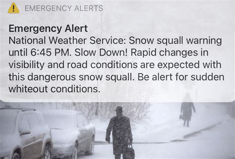 Snow squall warning