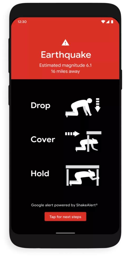 Google announces earthquake alert system for Android devices