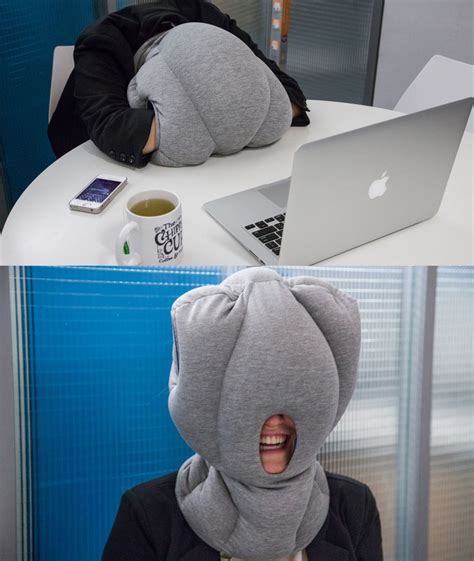 Desktop Nap Pillow Is Perfect for Catching ZZZs on the Job | Nap pillow ...