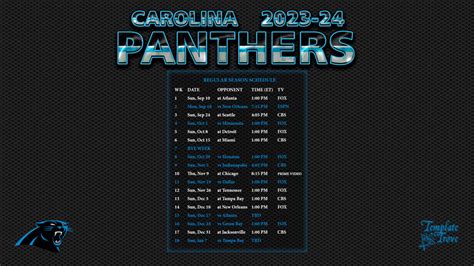 Panthers Games 2024 - Marla Lauren