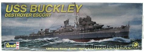 Revell 1/249 USS Buckley DE51 Destroyer Escort, 85-3013