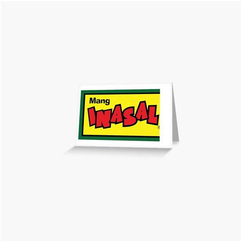 "Mang Inasal Food Logo" Greeting Card for Sale by DRNArt | Redbubble