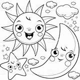 Sky Coloring Page At GetColoringscom  Free Printable Colorings Pages sketch template