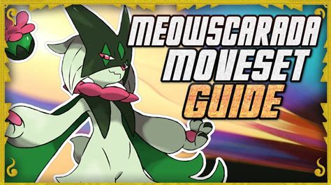 HOW TO USE MEOWSCARADA! Meowscarada moveset guide! Pokemon scarlet and ...