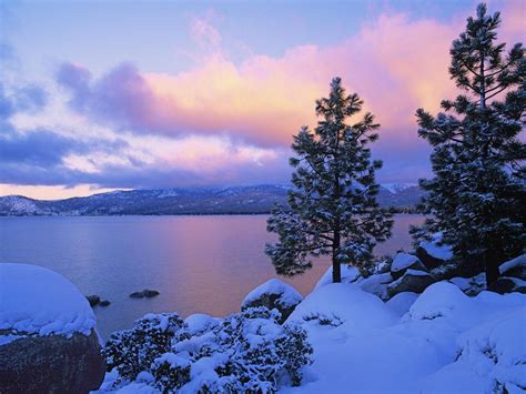 Lake Tahoe Winter Wallpapers - Top Free Lake Tahoe Winter Backgrounds ...