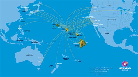 Hawaiian Airlines from anywhere! | Holiday travel, Route map, Hawaiian ...