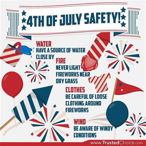 4th Of July Safety! #4thofJuly #Fireworks #Safety #IndependenceDay #Patriot #StarsandStripes #Tr ...