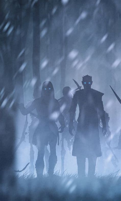 Night king, white walkers, game of thrones, artwork wallpaper