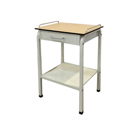 Hospital Bedside Table With Drawer