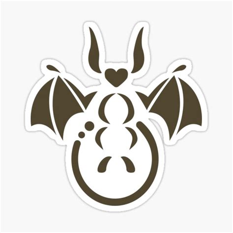 "Flying Lemur Momo Motif" Sticker by arturekdesign | Redbubble