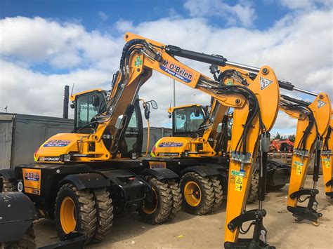 JCB Hydradig 110W (10 Tonne Wheeled Excavator) – Willow Hire