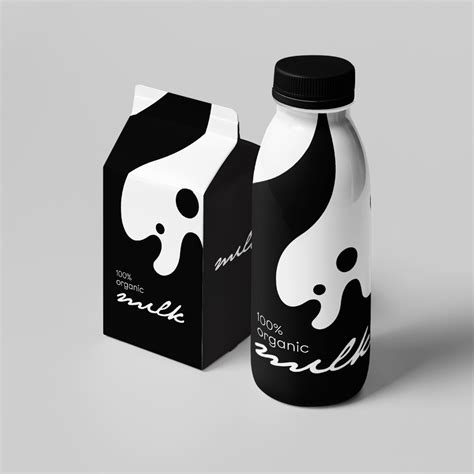 Organic Milk Concept on Packaging of the World - Creative Package Design Gallery | Branding ...