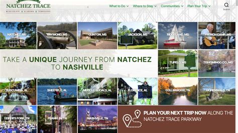 Neighboring Towns of the Natchez Trace Parkway (U.S. National Park Service)