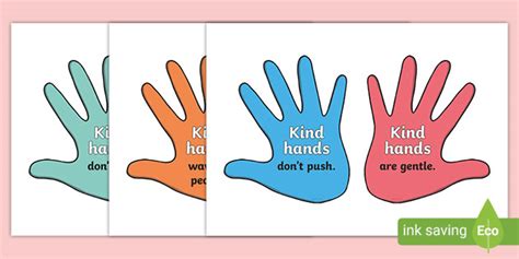 Kind Hands Display Posters (Teacher-Made)