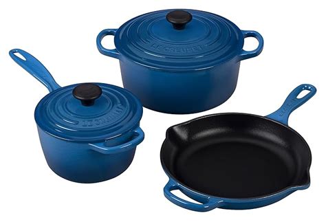 Top 10 Le Creuset Signature Enameled Cast Iron 5 Piece Cookware Set - Home Gadgets