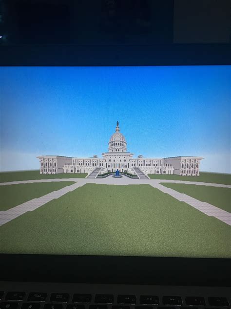 An update on the capital building : Minecraft