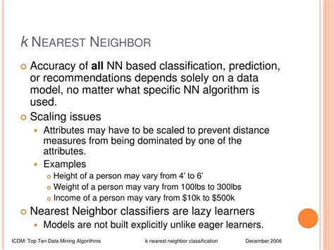 PPT - Nearest Neighbor Classification Presented by Jesse Fleming jesse.fleming@uvm.edu CS 331 ...