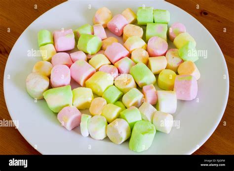 Edinburgh Rock Sweets Stock Photo - Alamy