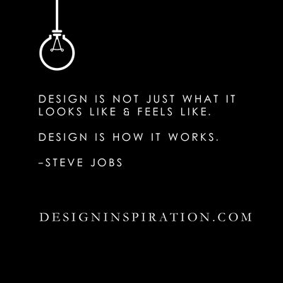 design steve jobs quote