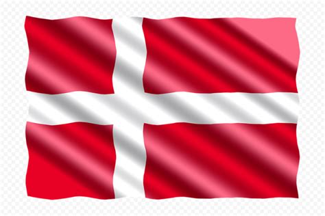 Waving Denmark Danish Flag Download PNG | Citypng