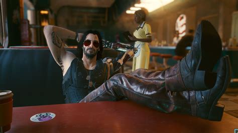 Keanu Reeves looks more like Keanu Reeves now thanks to Cyberpunk 2077's latest update | PC Gamer
