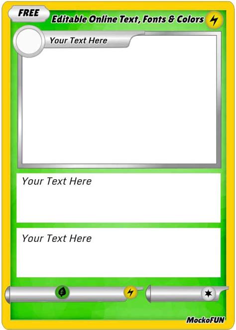 Pokemon Card Maker - MockoFUN