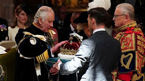 King Charles III and Queen Camilla's coronation marked in Scotland with ...