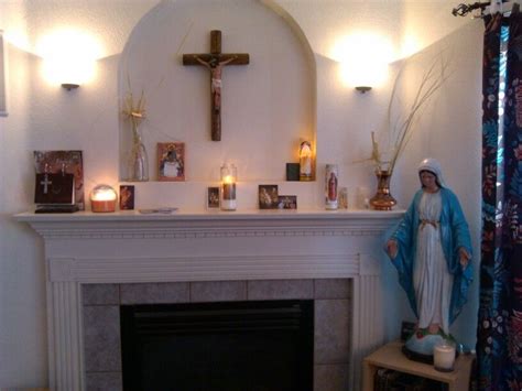 8 Pics Simple Catholic Altar Designs For Home And Description - Alqu Blog