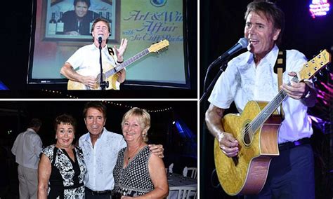 Cliff Richard performs at Barbados charity event as police investigate abuse claims | Daily Mail ...