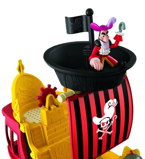 Fisher-Price Disney's Jake & The Never Land Pirates, Hook's Jolly Roger Pirate Ship - Buy Online ...