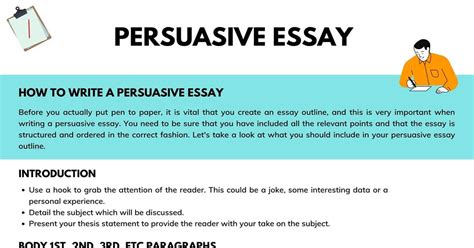 Persuasive Essay: Definition, Examples, Topics & Tips for Writing a Persuasive Essay • 7ESL