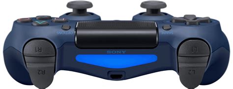 DualShock 4 Wireless Controller for Sony PlayStation 4 Midnight Blue 3002840 - Best Buy