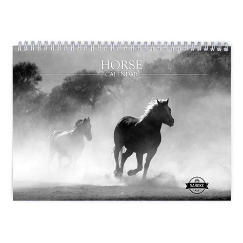 Horse 2024 Wall Calendar