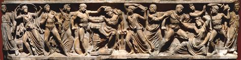 Orestes slaying Aegisthus and Clytemnestra. Saint Petersburg, State ...